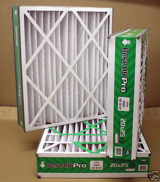 Ab3 3 pack 20x25x5 for 500ab trion air bear filter 2000 merv 8