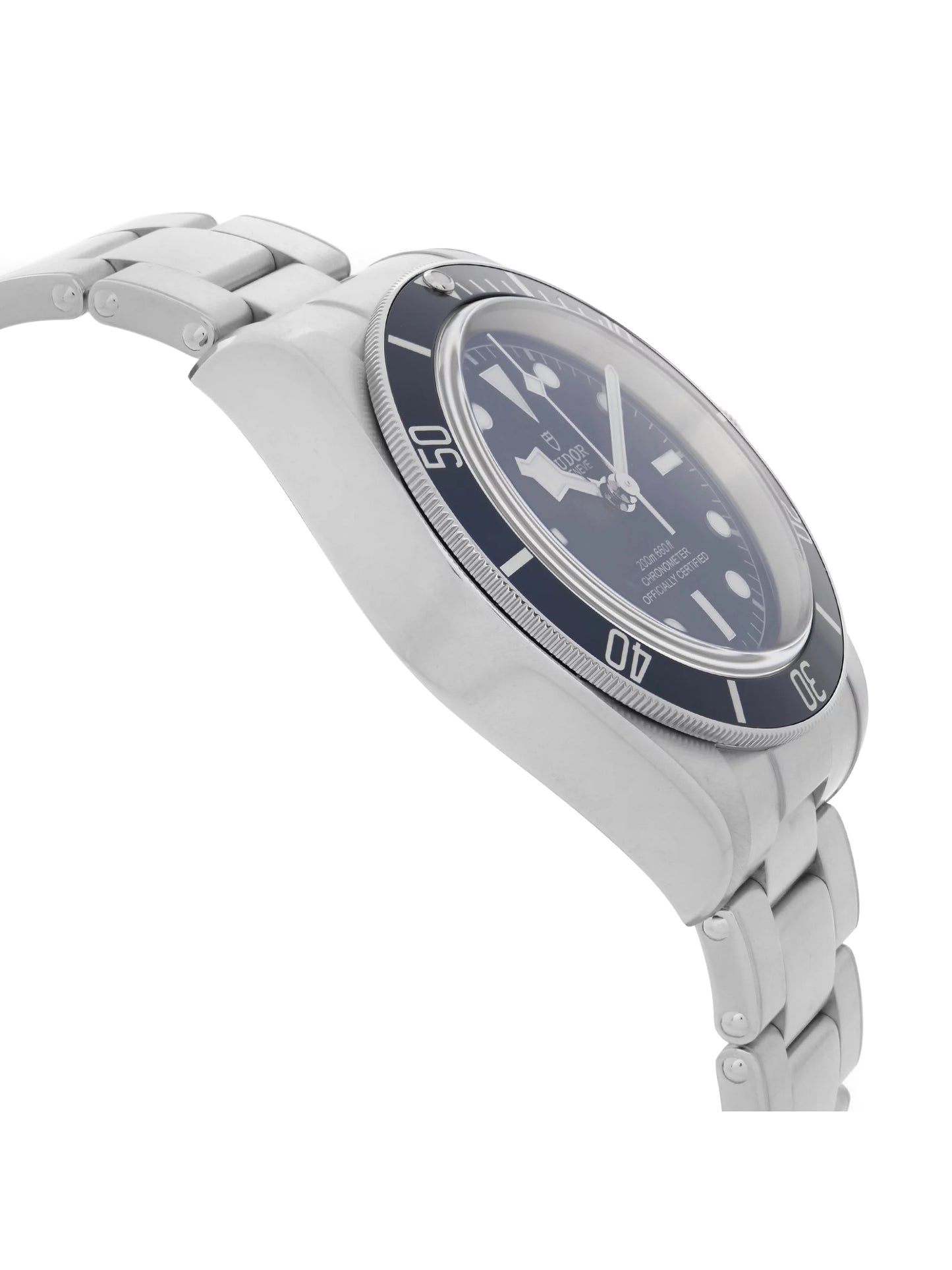 Tudor black bay fifty-eight steel blue dial automatic mens watch m79030b-0001