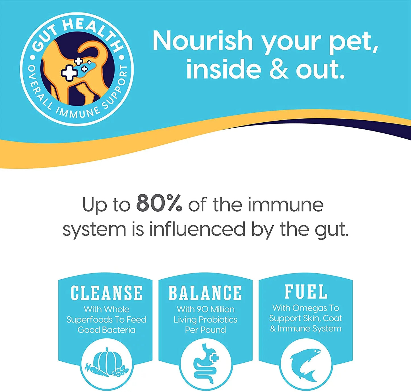 Solid gold wet puppy food - made with real natural chicken for puppies - love at first bark grain free canned dog food for gut health, immune support and soft skin & coat