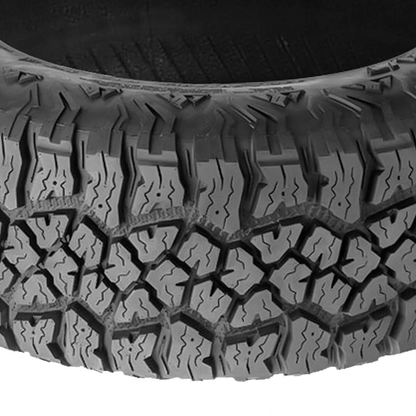 Terra raider a/t- x ku-257 lt37x12.50r17 124q e tire