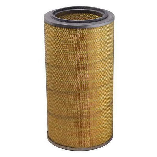 1pack airhandler 45gg78 26x9.48" dia. dirt/dust removal filter, yellow merv 12