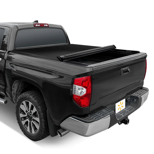 Auto drive soft roll up truck bed tonneau cover fits 07-21 toyota tundra 5.5ft bed