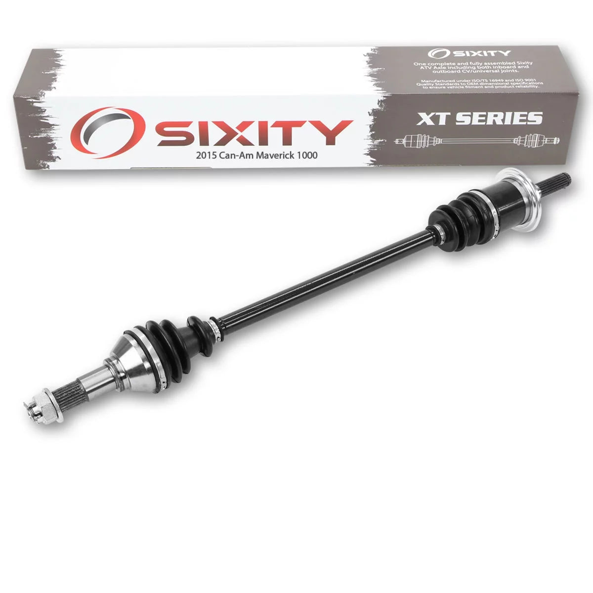 Sixity xt front right axle compatible with can-am maverick 1000 2015 - xds dps 4x4