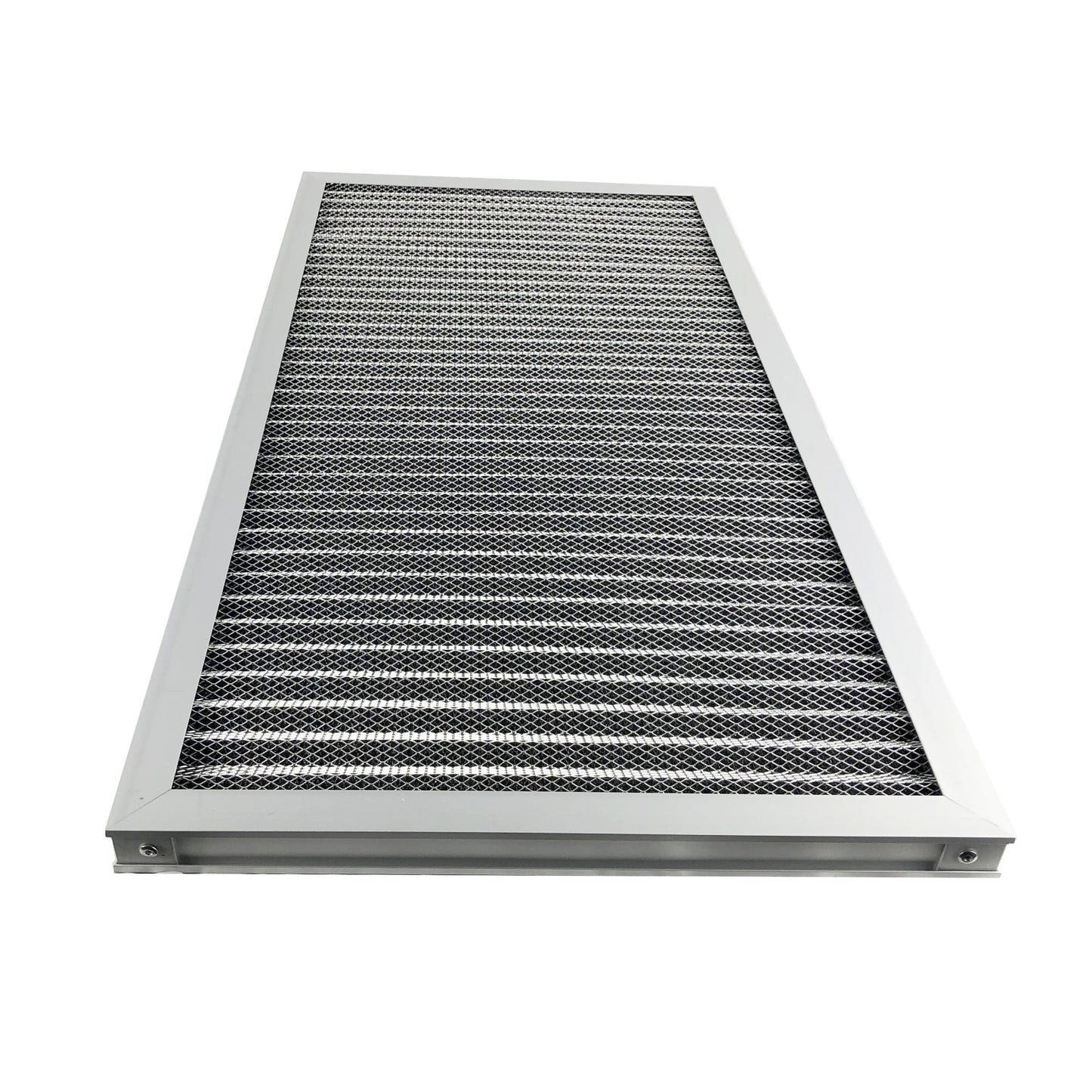 Aluminum electrostatic air filter (12" x 24" x 1"), washable furnace central ac air filter