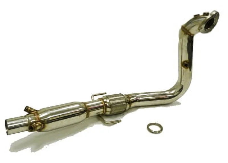 Stainless steel resonated pipe fitment for 2003 thru 2008 saab 9-3 ss/sc 2.0l 4cyl. by obx