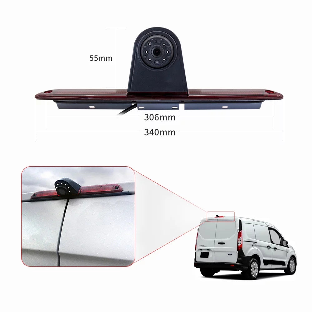 7in brake backup for mercedes-benz sprinter/ crafter vans parking (with monitor)