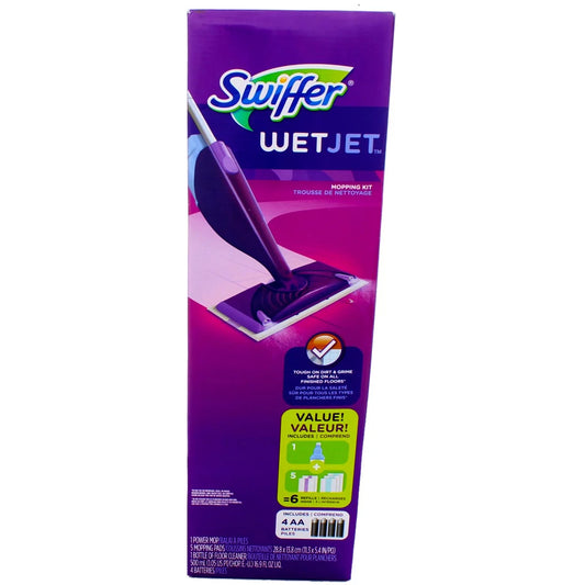 Swiffer wetjet spray mop starter kit, 16.9 fl oz