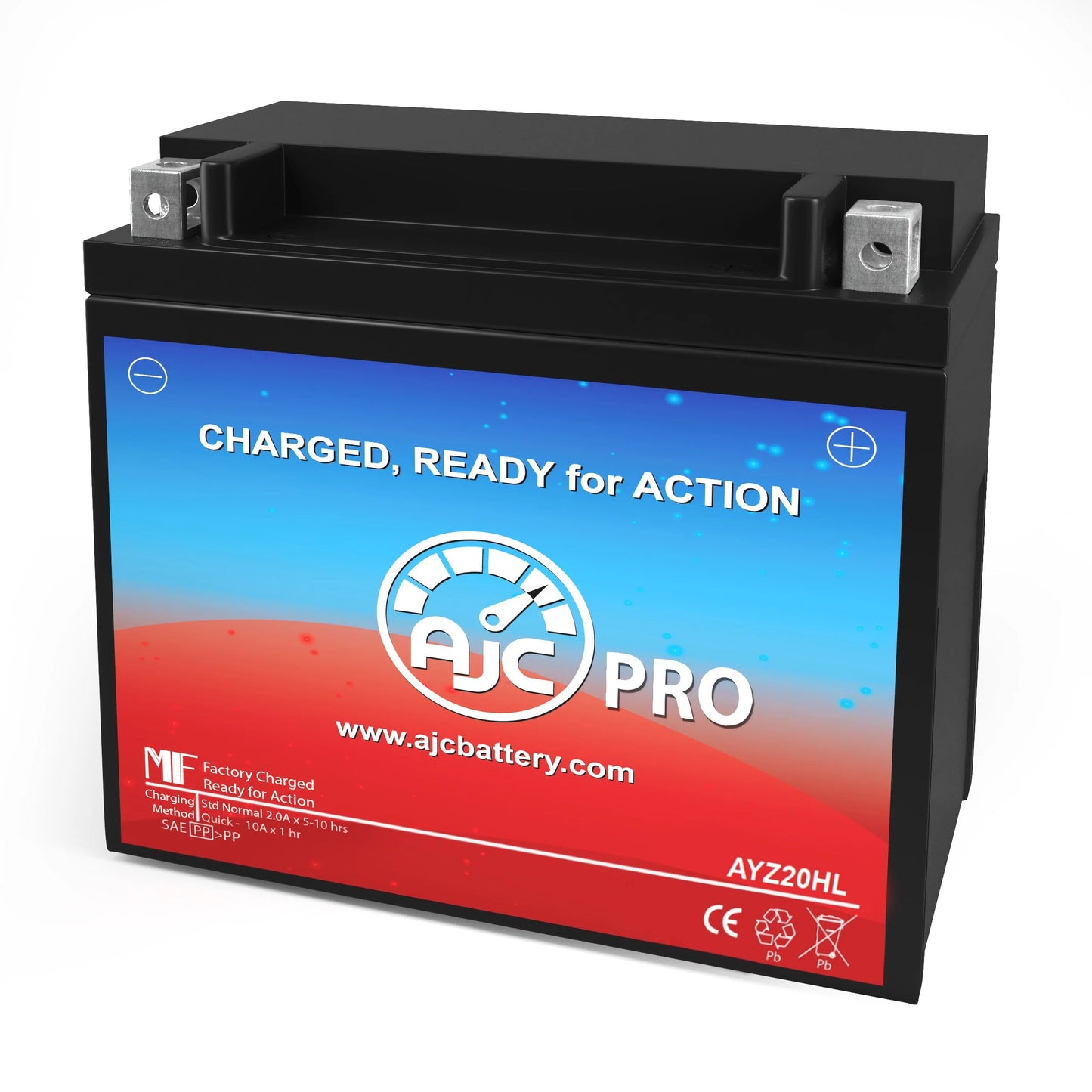 Ajc pro battery compatible with bombardier mx z 600 ho sdi 593cc snowmobile replacement battery (2004)