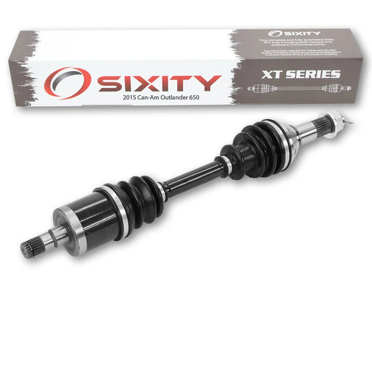 Sixity xt front left axle compatible with can-am outlander 650 2015 - efi 4x4