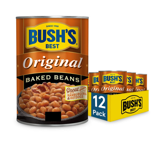 Bush,s best 16 oz original baked beans (pack of 12)