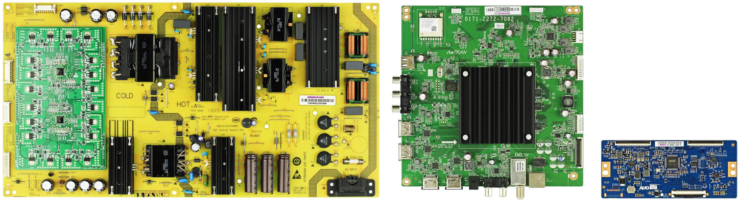 Vizio m657-g0 (lauaqdkv serial) complete tv repair parts kit