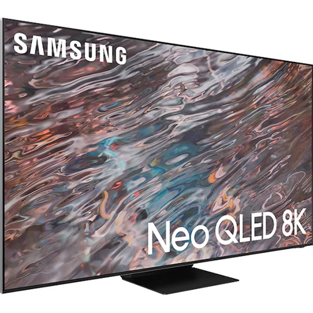 Restored samsung qn85qn800a 85 inch neo qled 8k smart tv (2021) bundle with 2 year premium extended protection plan (refurbished)