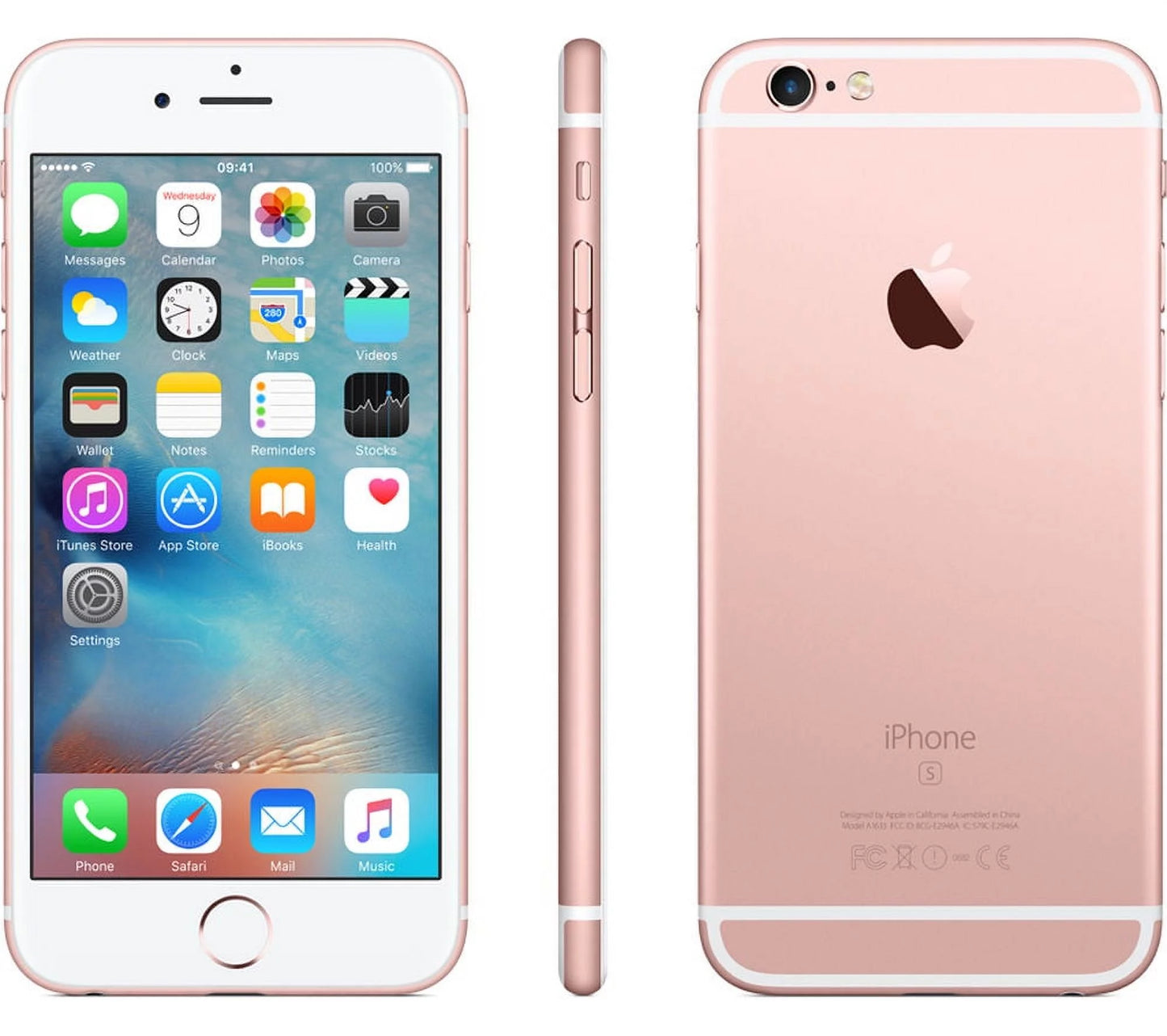 Restored apple iphone 6s plus 64gb unlocked gsm ios smartphone multi colors (rose gold/white) (refurbished)