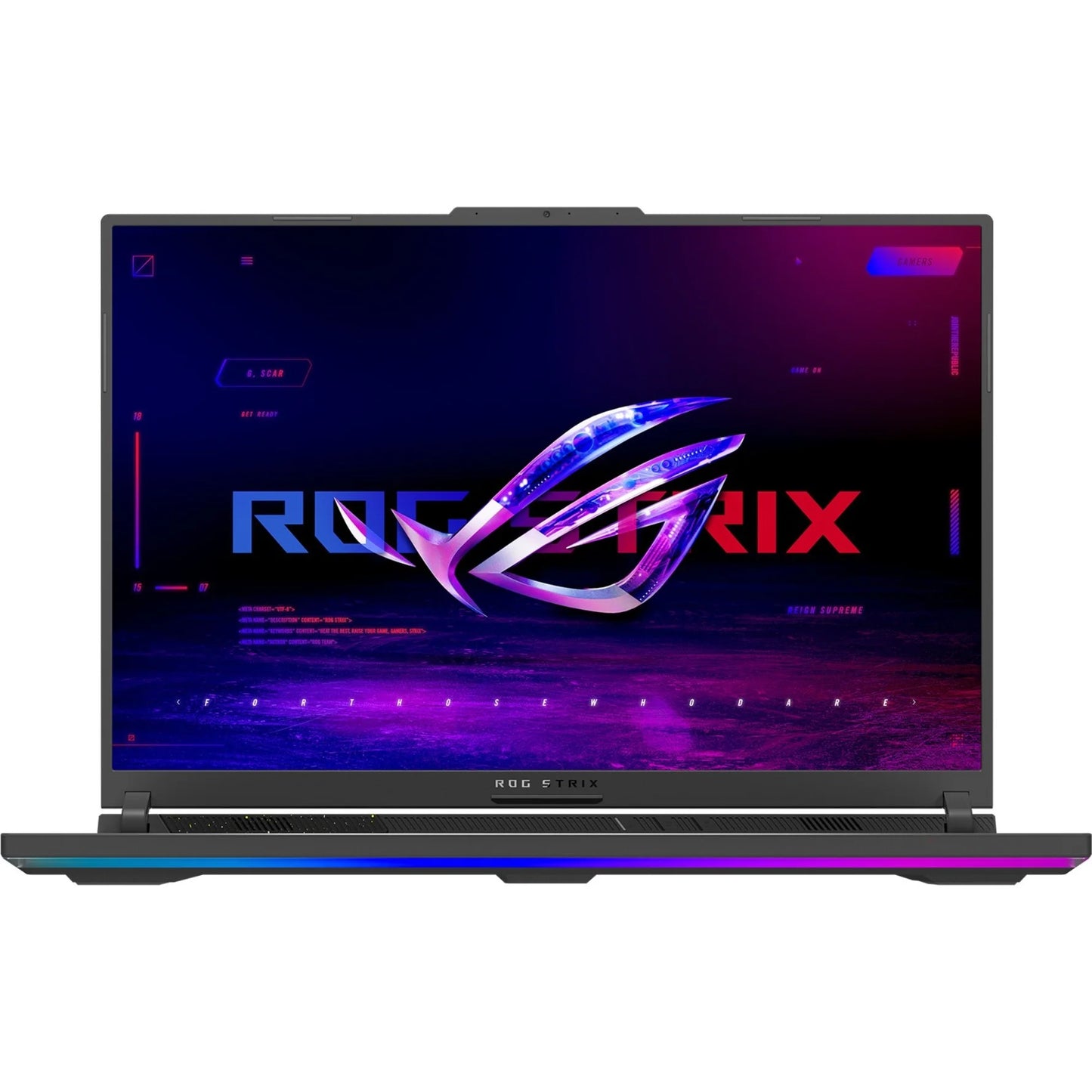 Asus rog strix g18 18" gaming laptop, intel core i9 i9-13980hx, nvidia geforce rtx 4070 8 gb, 1tb ssd, windows 11 home, g814ji-cs94