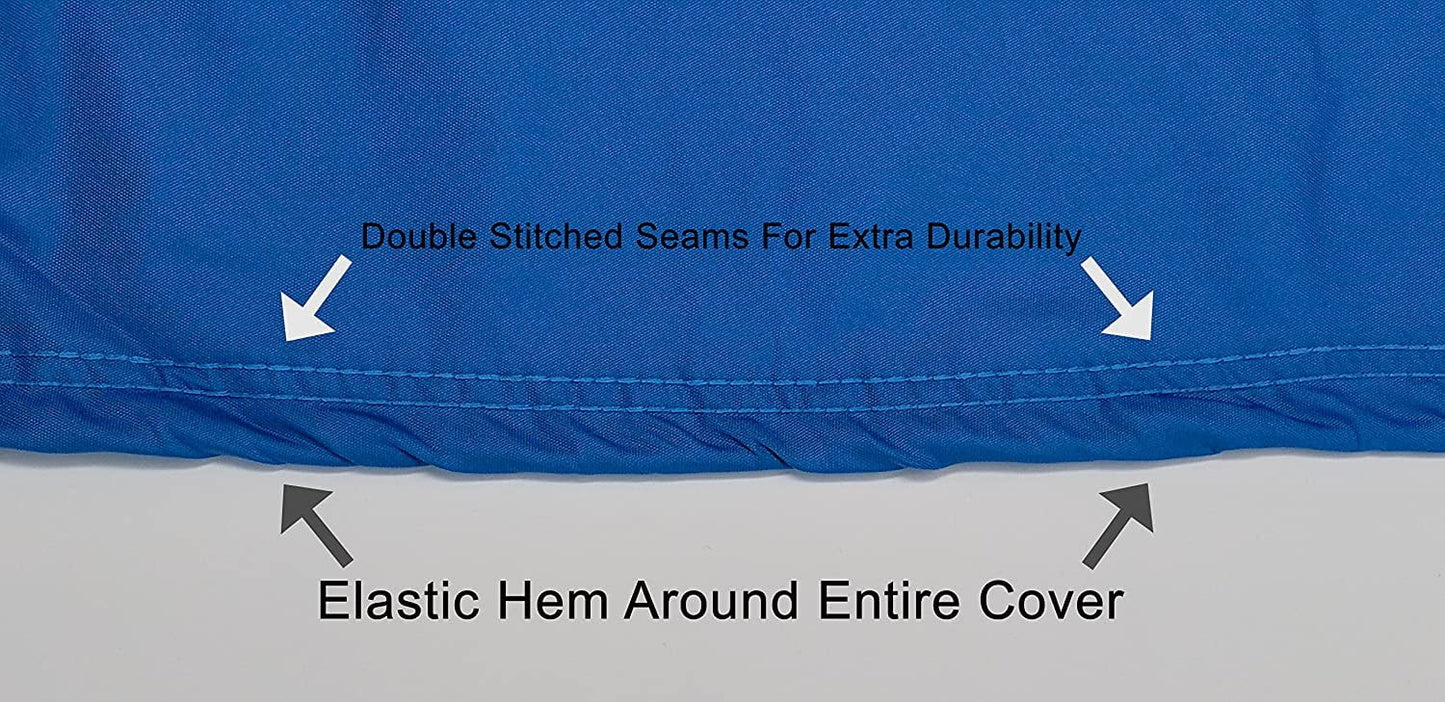 Weatherproof jet ski covers for yamaha exr 2019 - silver - high sun protection - all weather - trailerable - protects from rain, sun, uv rays, and more! includes trailer straps and storage bag