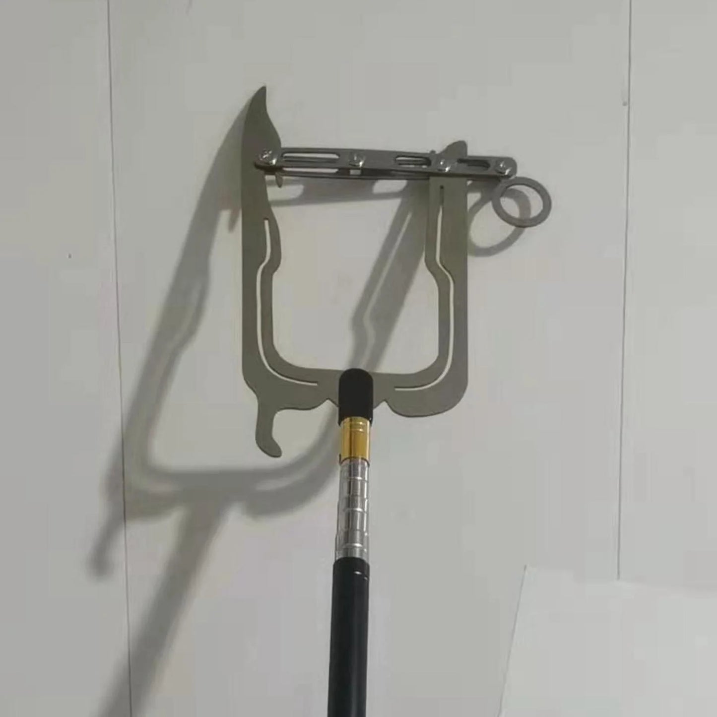 Telescopic boat hook dock hook threader suitable for docking hook and moor, excellent performance