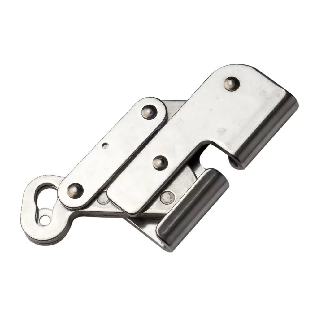 Rock climbing rope grab rock climbing fall rope riser clamp hardware, stainless steel, ultralight - for 10mm rope