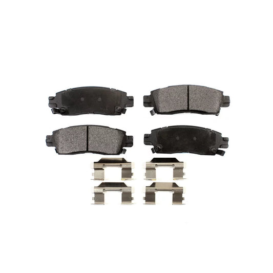 Rear semi-metallic disc brake pads ppf-d883 for chevrolet gmc traverse trailblazer acadia buick enclave envoy ext cadillac xts xl saturn outlook rainier limited oldsmobile bravada xuv ssr isuzu saab