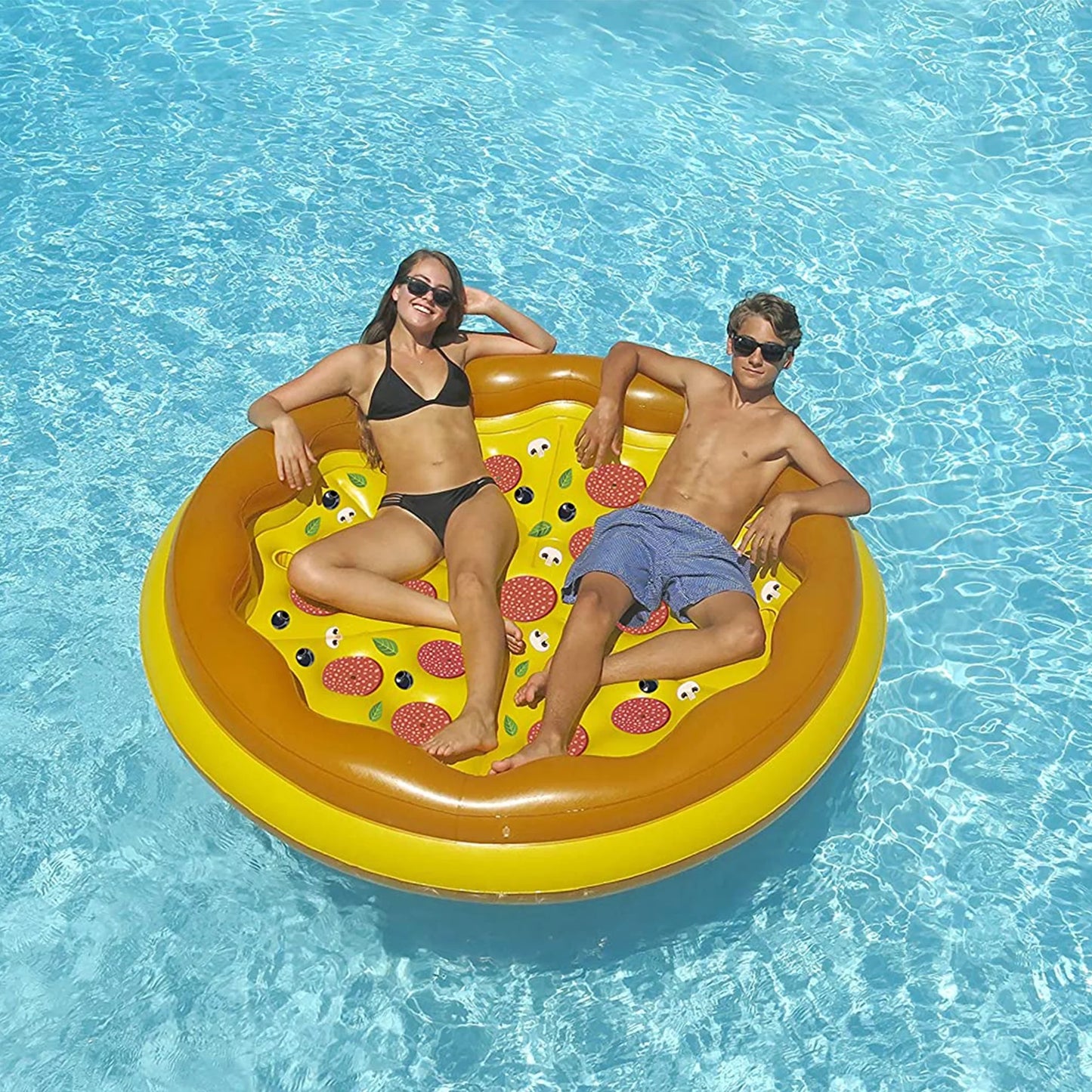 Swimline giant personal pizza island pool float