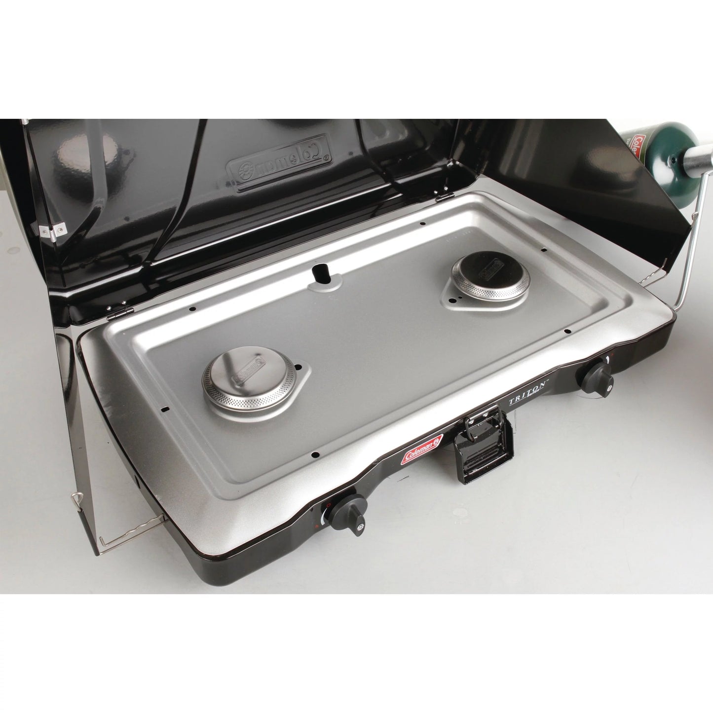 Coleman® triton™ propane gas camping stove, 2-burner