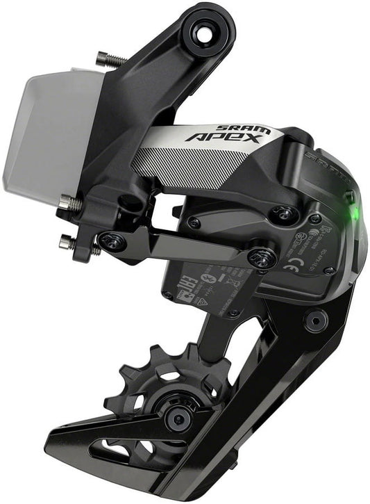 Sram apex xplr axs rear derailleur - 12-speed, 44t max, (battery not included), black, d1