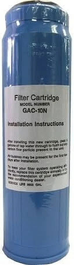 10 activated carbon gac filter cartridge-ww