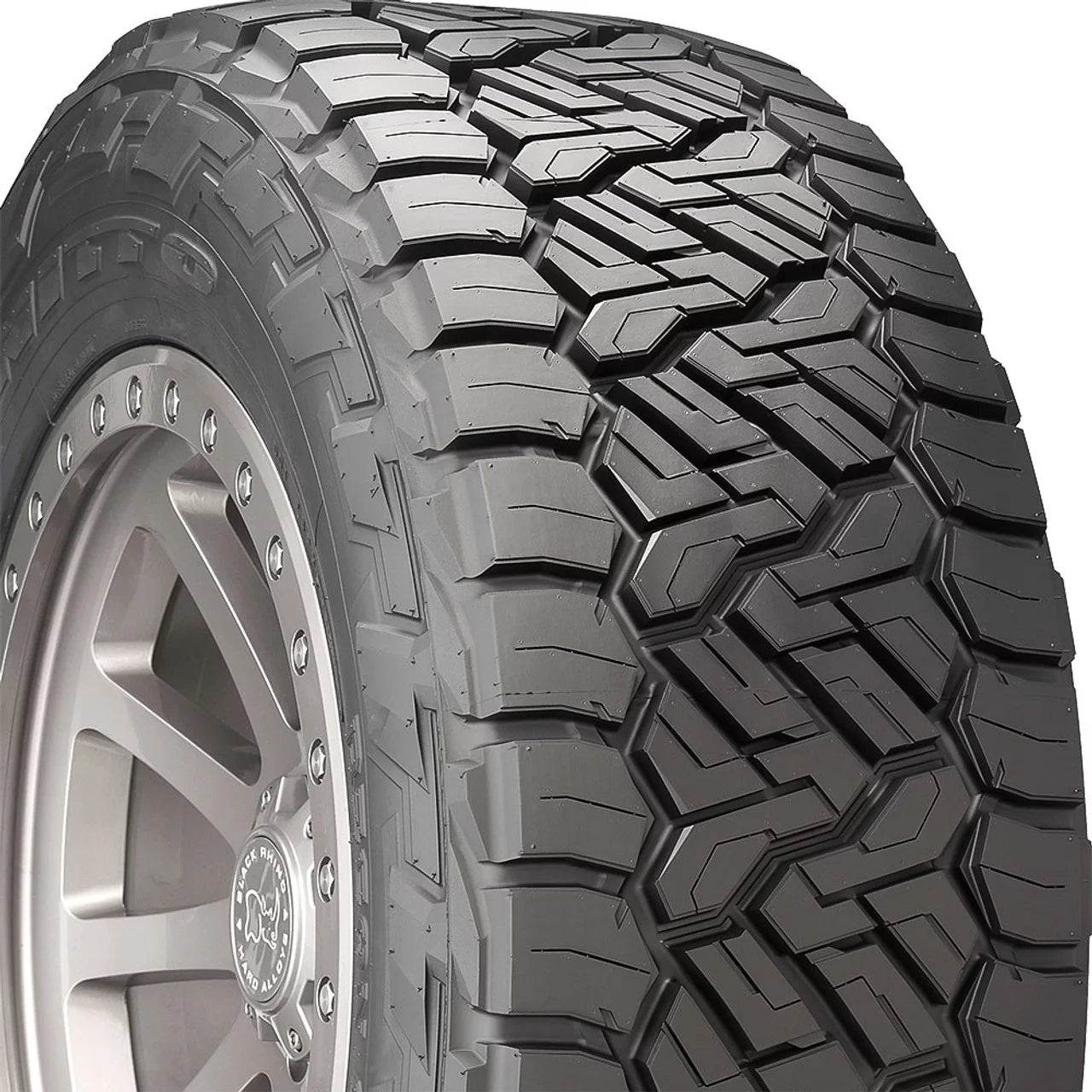 4 new nitto recon grappler a/t all-terrain tire - 285/65r18 125r