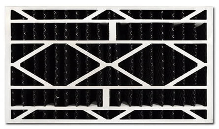 Airx filters odor 16x28x6 air filter merv 8 replacement for aprilaire space-gard 401 to fit media air cleaner cabinet aprilaire space-gard 2400, 2-pack