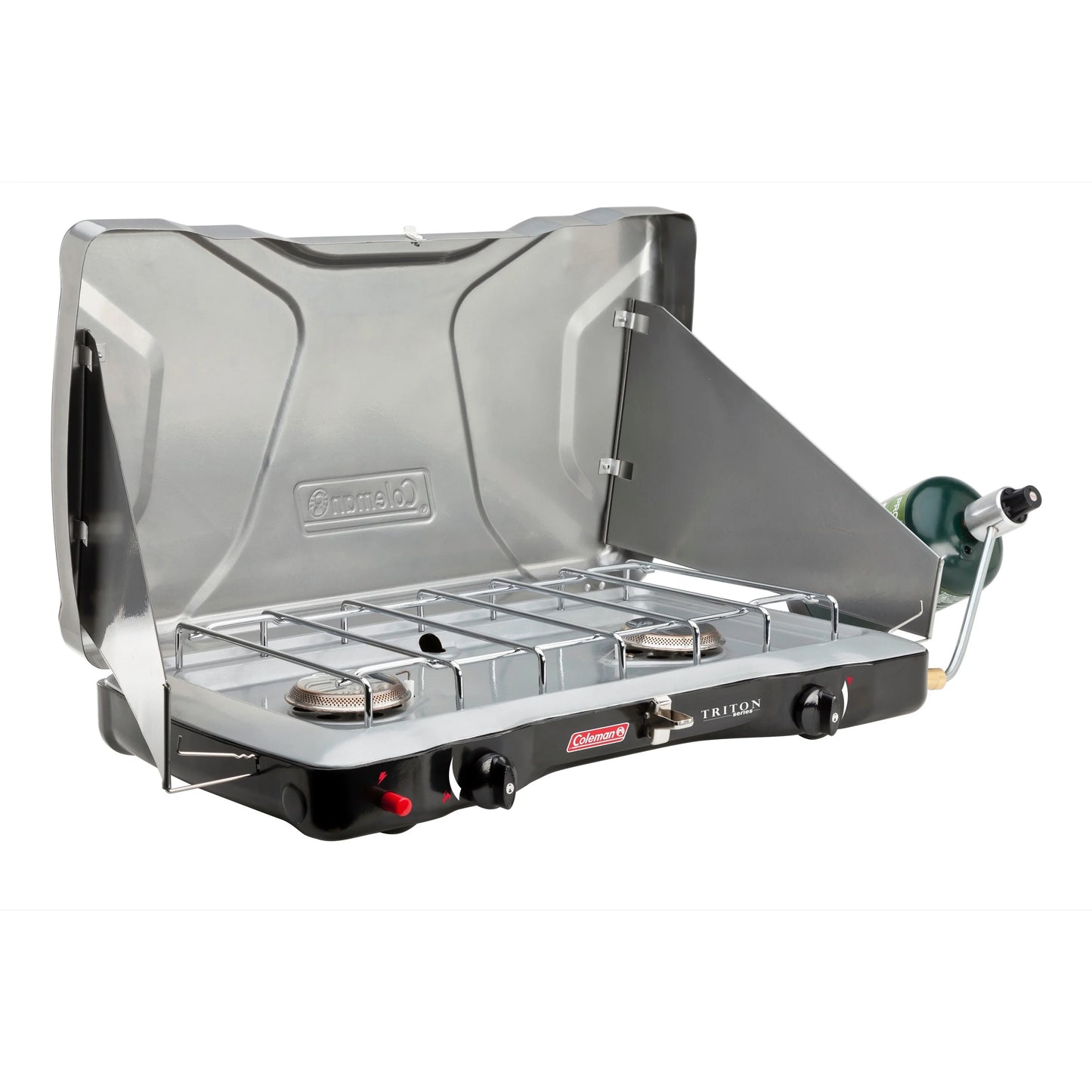 Coleman portable triton + propane gas camping stove