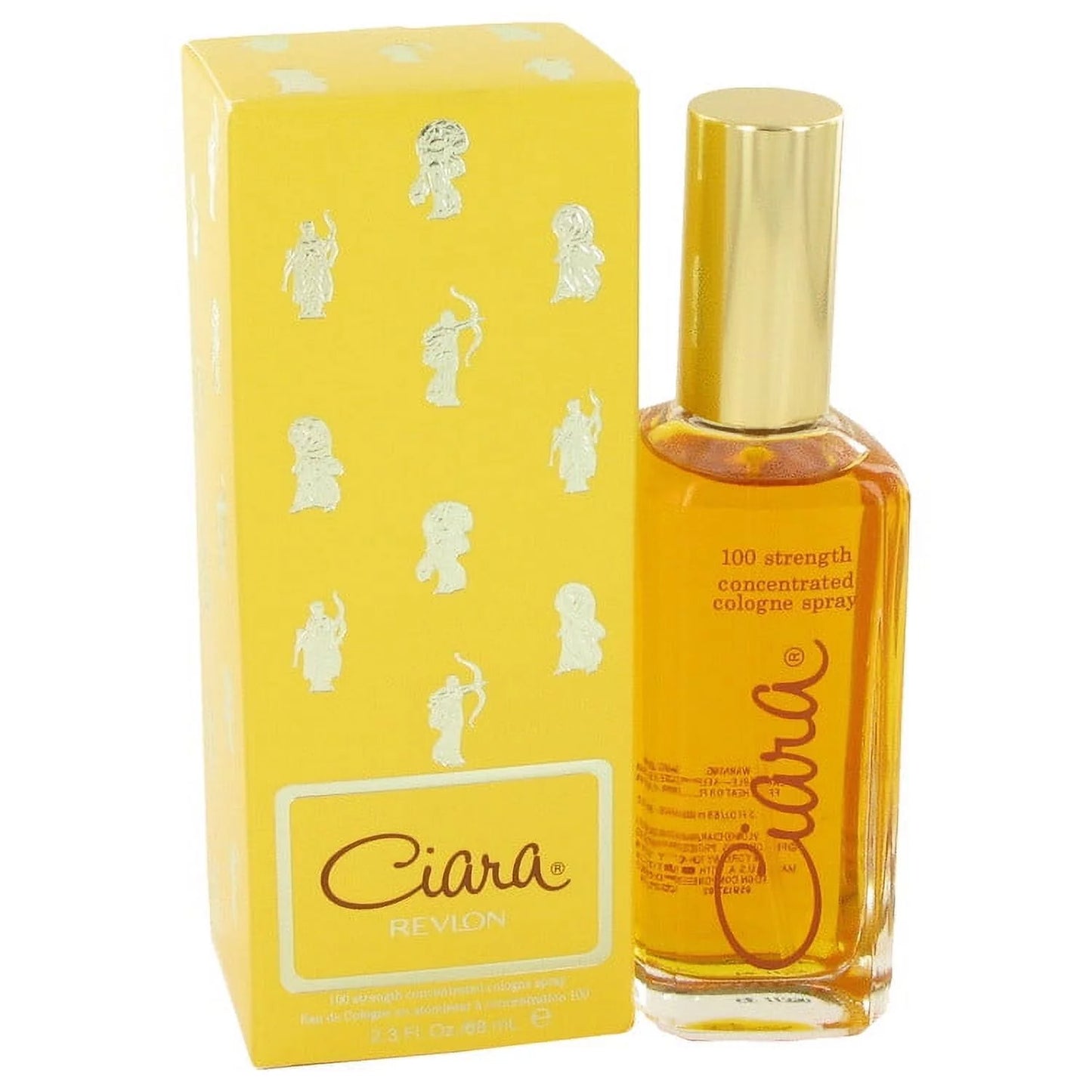 Revlon ciara 100% cologne spray 2.3 oz - 6 pack