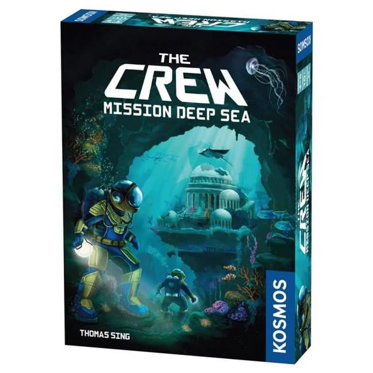 Thames & kosmos  the crew mission deep sea game board