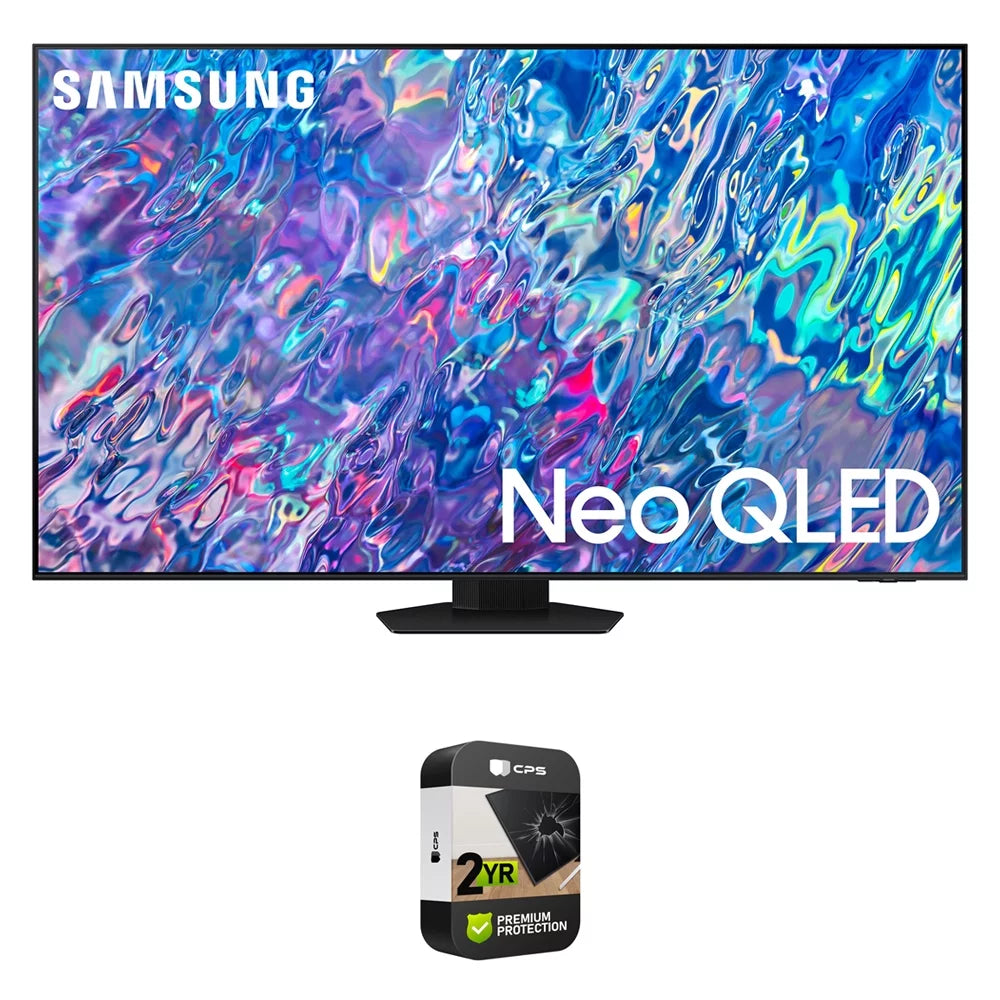 Samsung qn85ba 55 inch neo qled 4k mini led quantum hdr smart tv (2022) bundle with premium 2 year extended warranty