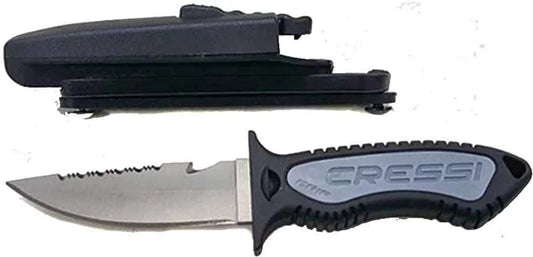 Cressi grip titanium knife