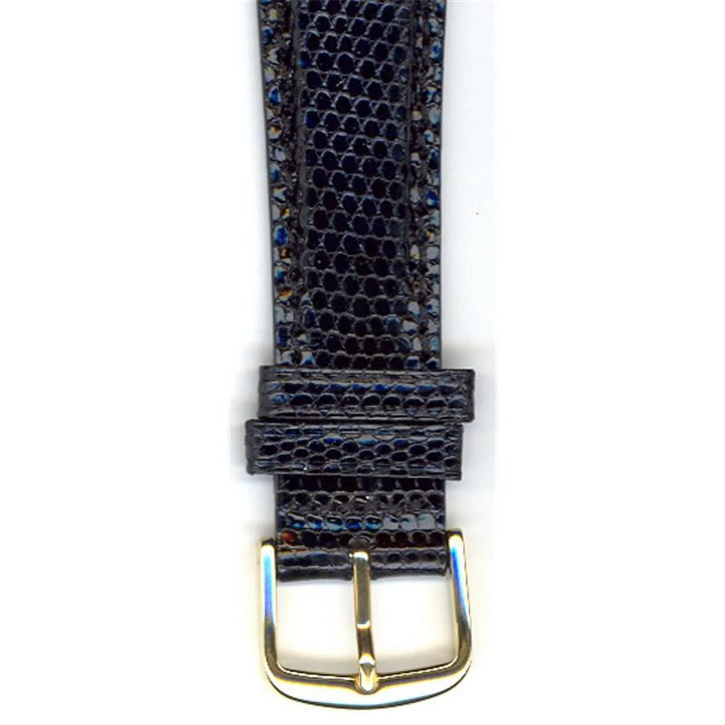 Seiko watchband 20mm black genuine padded java lizard ms9436 fits sdw664 part#54275