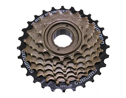 Bike 7 speed multiple freewheels 14/28t index mf-tz21 shimano .125420