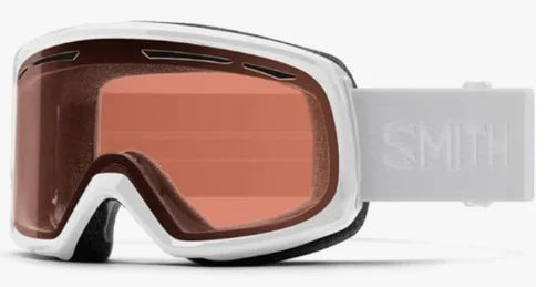 Smith women's drift snow goggles white with rc36 lens lens