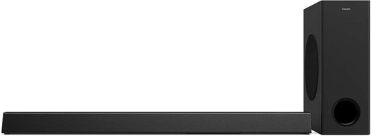 Restored philips htl3320 3.1 ch soundbar speaker dolby digital with hdmi, arc and usb wireless sub-woofer 300w (refurbished)