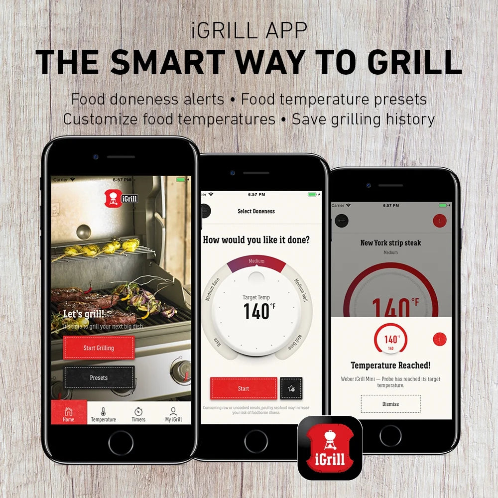 Weber igrill mini app-connected thermometer