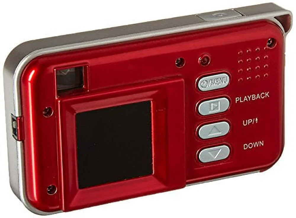 1pc vivitar 38str vstyle 3.1 mp compact system camera with 1.5-inch lcd body red