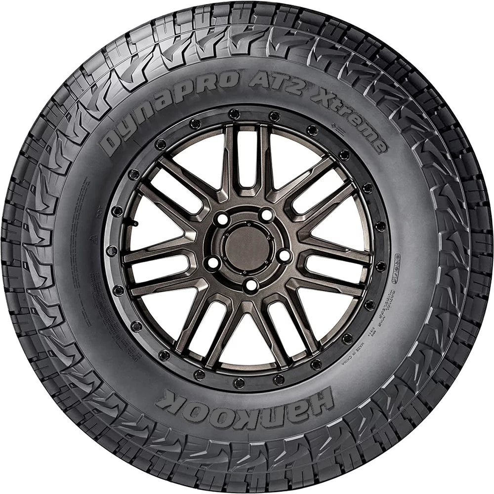 Set of 4 (four) hankook dynapro at2 xtreme lt 275/70r18 load e 10 ply xt x/t extreme terrain tires fits: 2019-23 ram 1500 rebel, 2020-23 gmc sierra 2500 hd at4