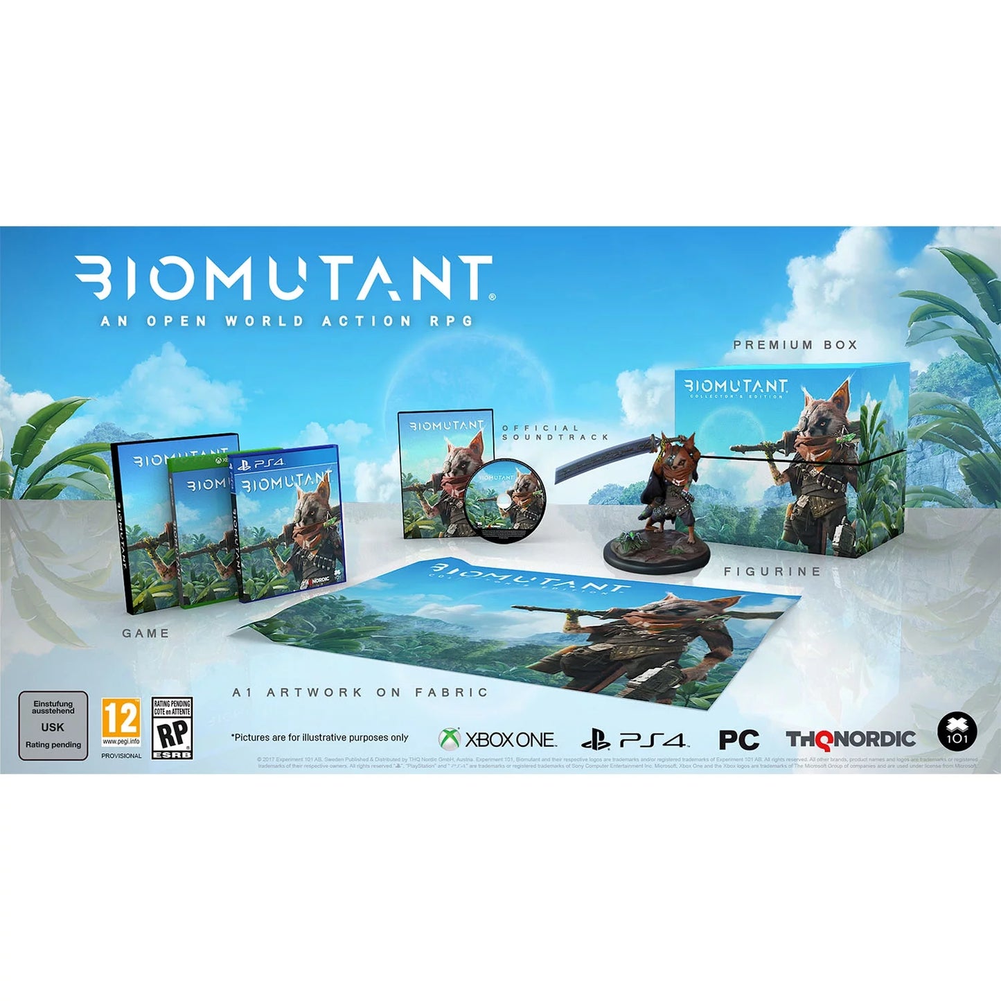 Biomutant collectors edition, thq-nordic, xbox one, 811994021243