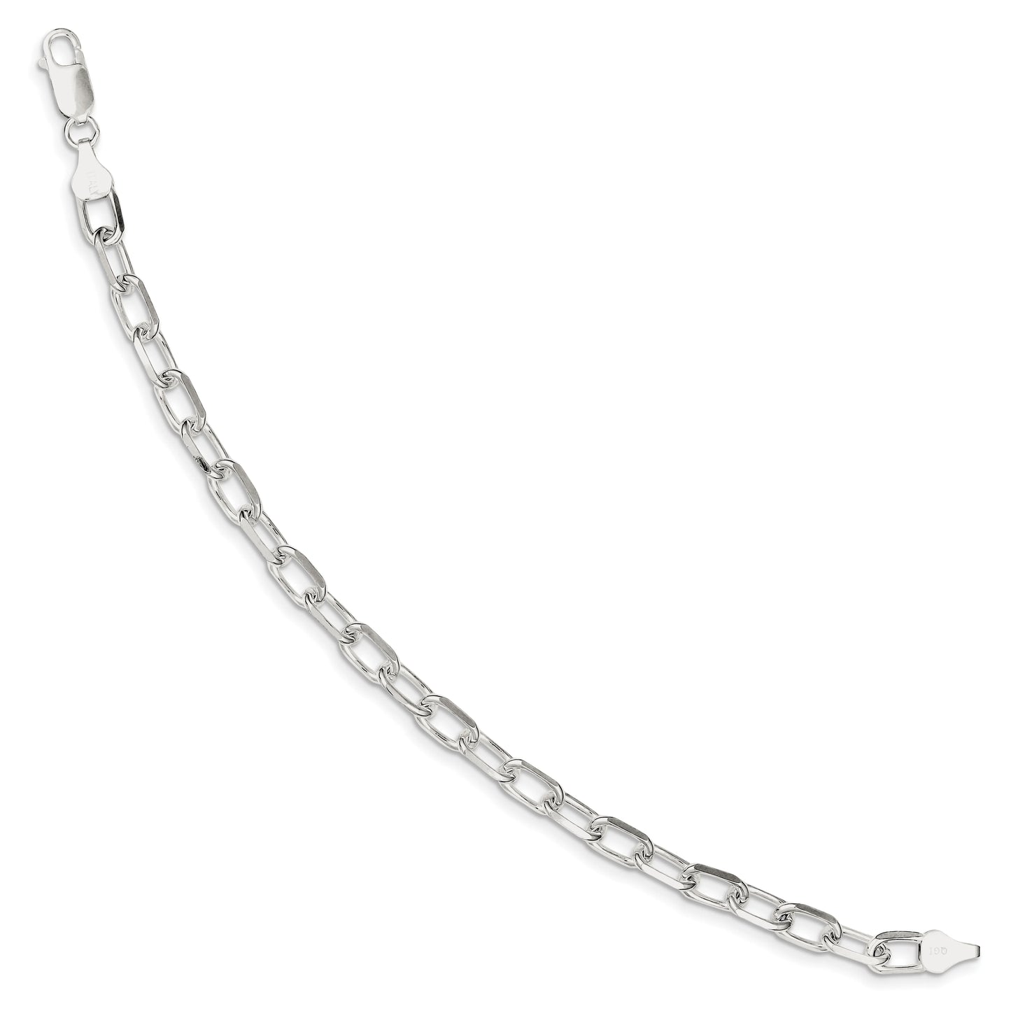 Sterling silver 7.5inch fancy link bracelet