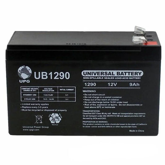 12v 9ah sla battery replacement for marcum showdown 5.6 digital fishfinder