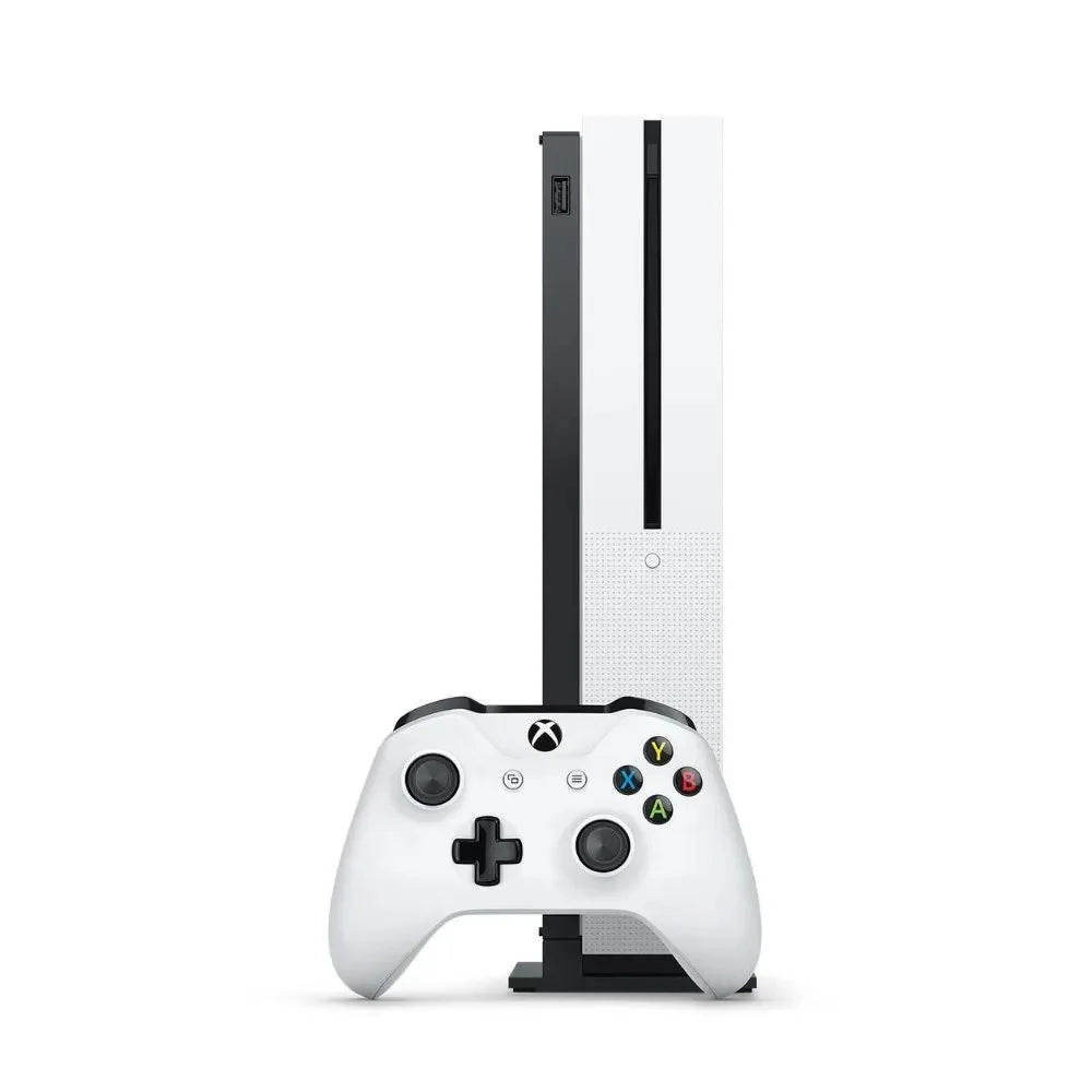 Used xbox one s console with xbox one wireless controller 500gb - columbia, white