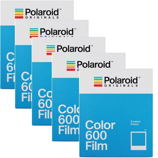 5 pack polaroid originals 4670 instant color film for 600 type cameras