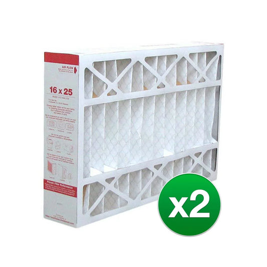 Replacement for honeywell fc100a1029, 16x25x5 air filter - merv 11 (2-pack)