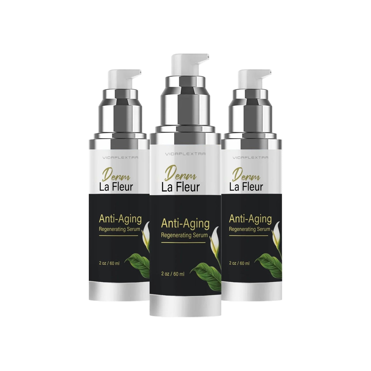 (3 pack) derm la fleur - derm la fleur anti aging serum