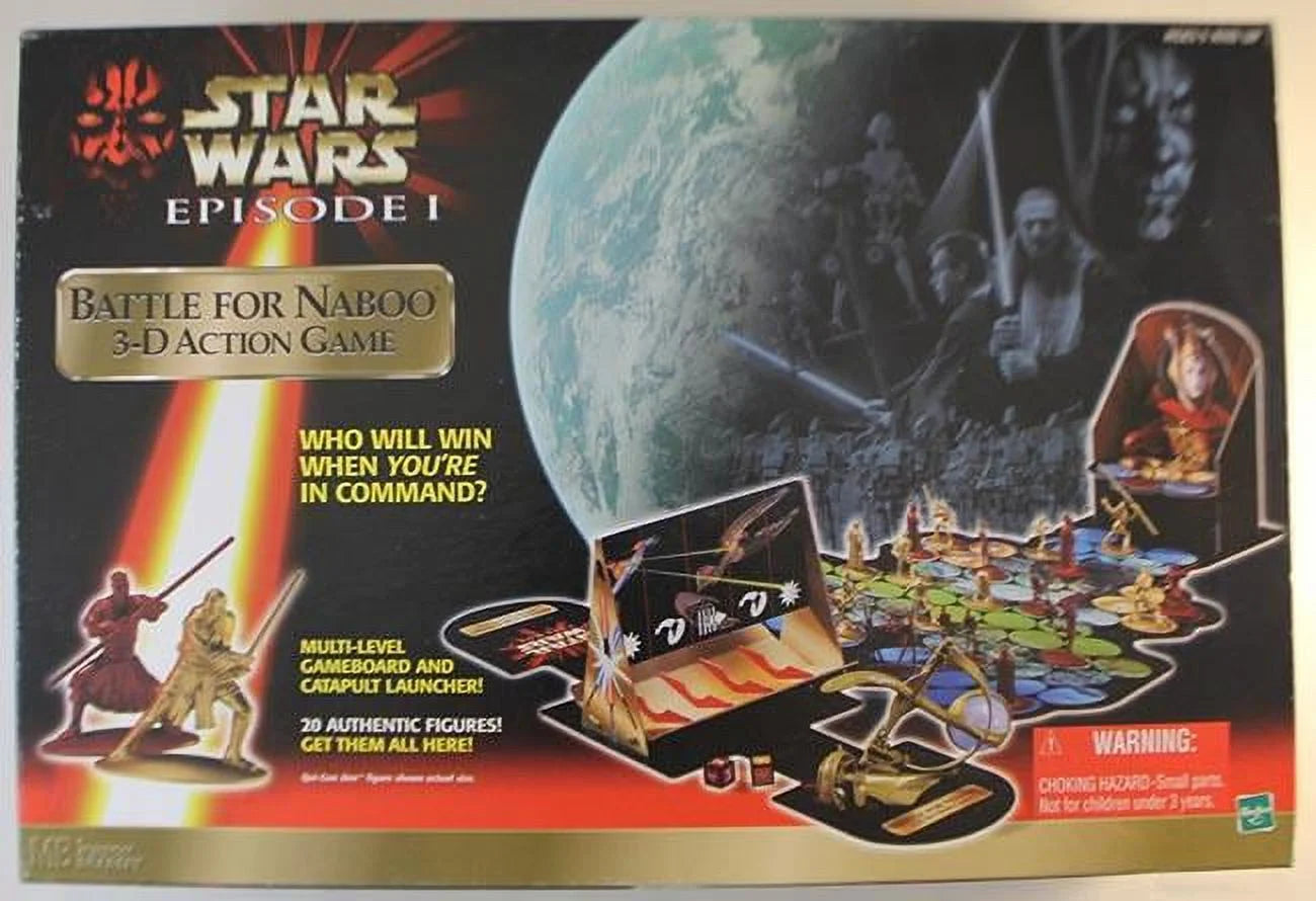 Star wars episode i - battle for naboo 3-d action game lightly used