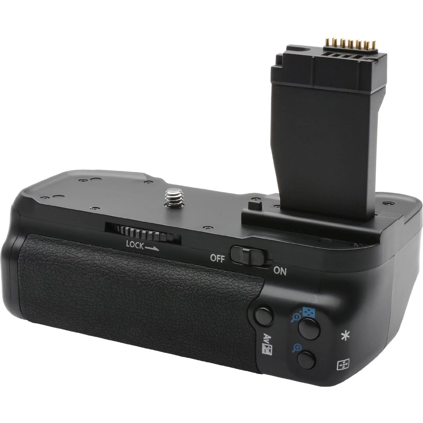 Vivitar pg-t6i deluxe power battery grip for canon eos rebel cameras bundle with 2x 1140mah battery & charger kit