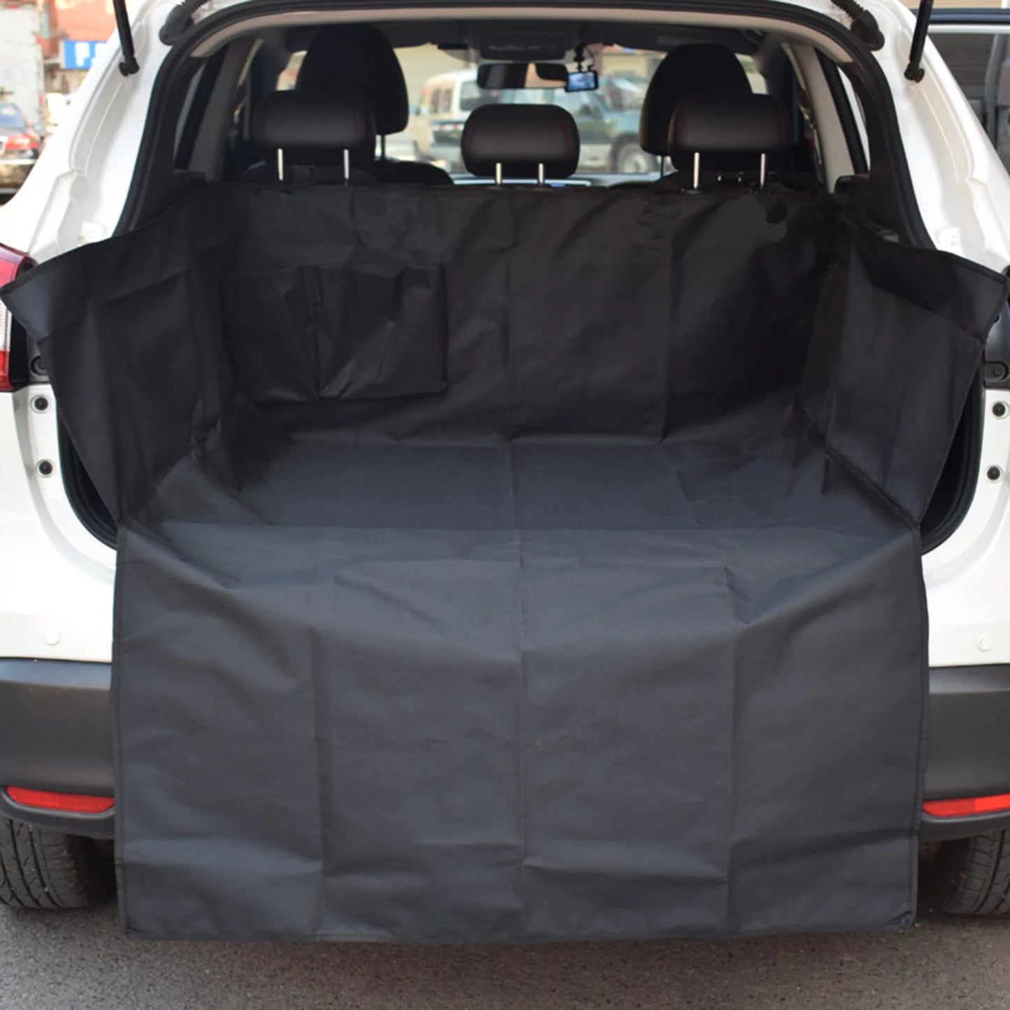 Thicker bite resistant oxford cloth car trunk pet mat trunk organizer mat dirt-proof protective mat dog seat cushion for suv sedan van